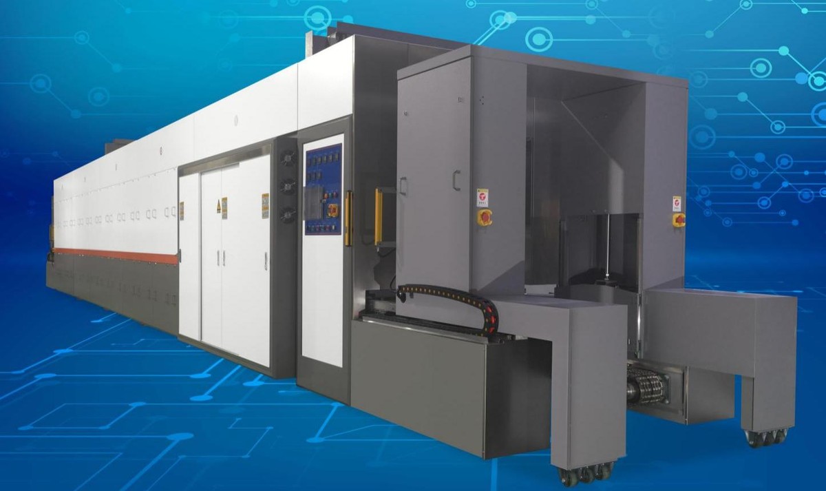 智能連線-AGV載具式節(jié)能隧道烘箱 HR-ZJ2428-10